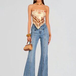 RETROFETE Maelle Denim Pant/SOLD OUT ONLINE